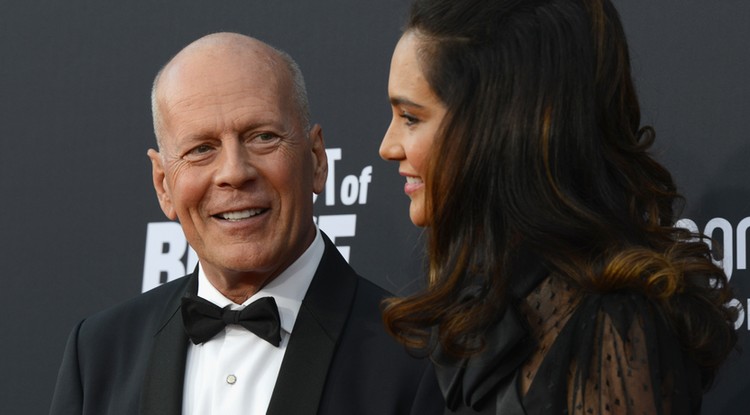 Bruce Willis és felesége 2018-ban.