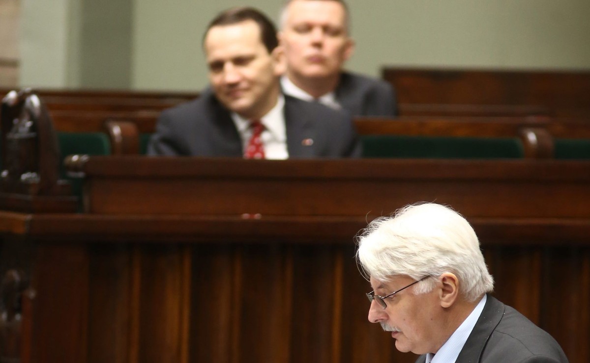 Witold Waszczykowski i Radosław Sikorski