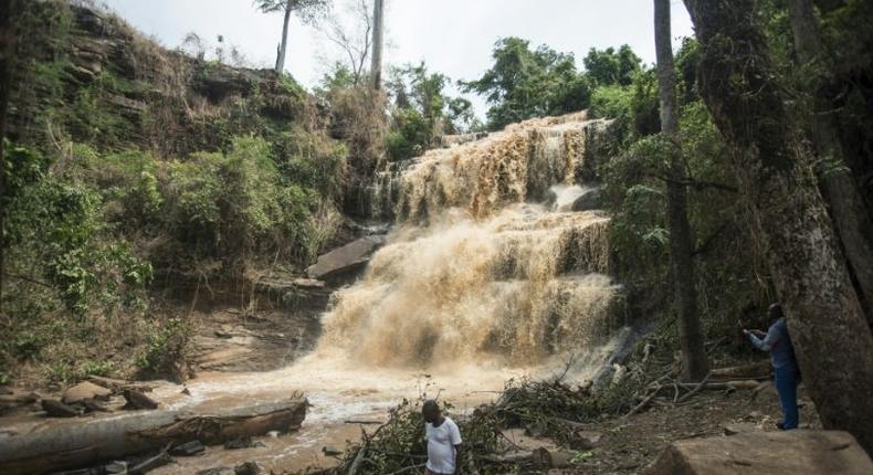 Twenty students were killed in a freak accident at the popular tourist destination of Kintampo Falls in Ghana