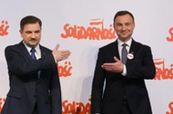 WARSZAWA ANDRZEJ DUDA NSZZ SOLIDARNOŚĆ POROZUMIENIE