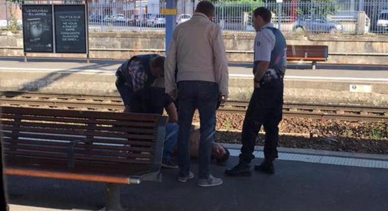 U.S. soldier wounded helping to overpower gunman on train in France