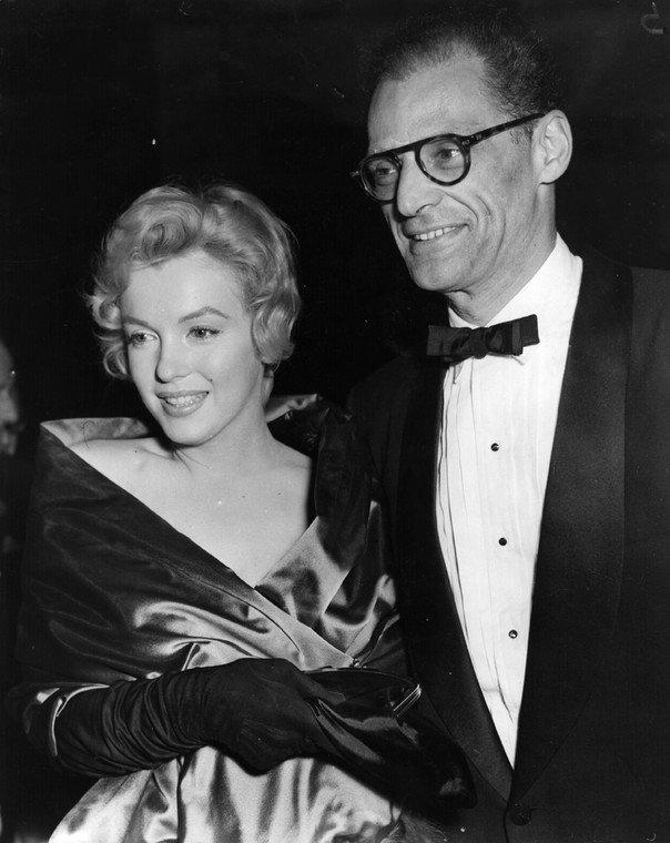 Marilyn Monroe i Arthur Miller (fot. Getty Images)