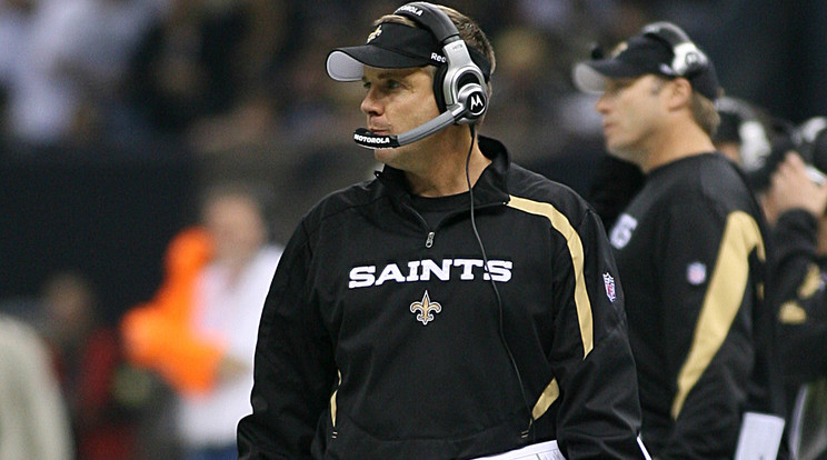 Sean Payton az első az NFL-ben, akinél koronavírust diagnosztizáltak  / Fotó: Northfoto