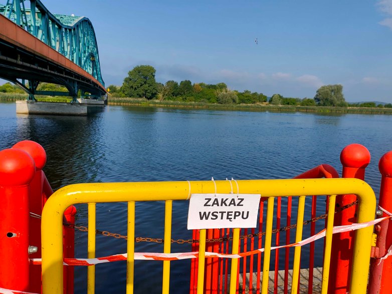 Sytuacja w Gryfinie, na Odrze Wschodniej