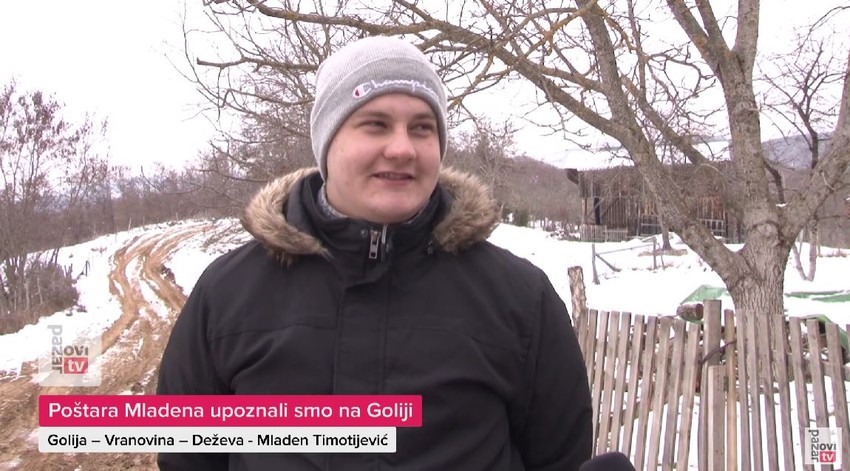 Mladen Timotijević, poštar