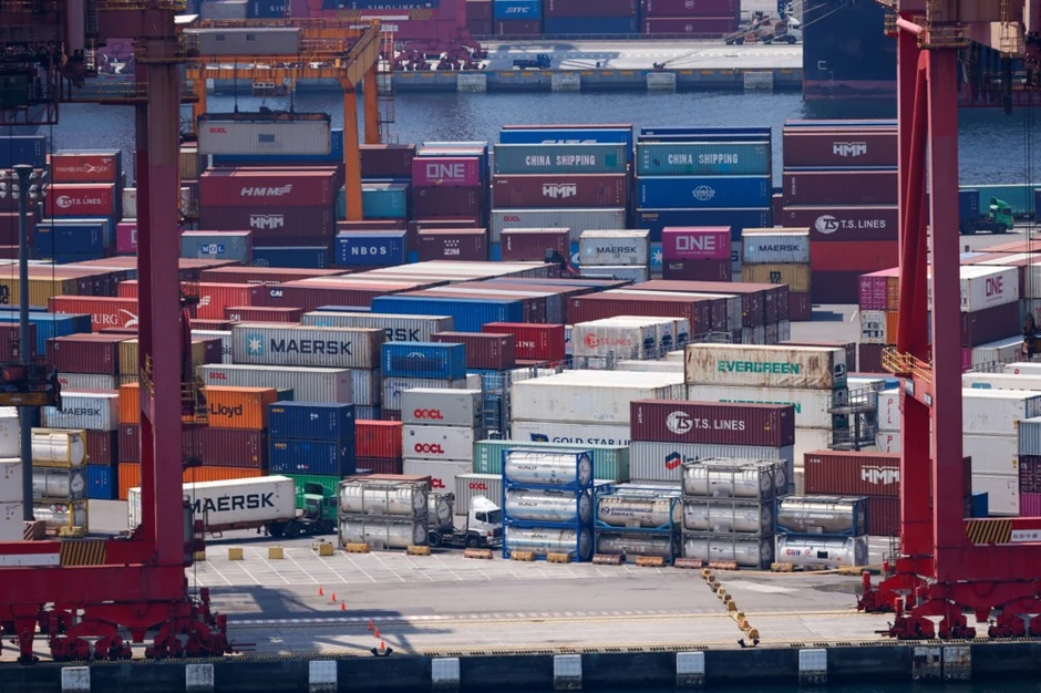 Brodski kontejneri u luci Kilung na Tajvanu