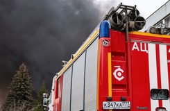 Potężny pożar pod Petersburgiem. Eksplodował gazociąg [NAGRANIA]