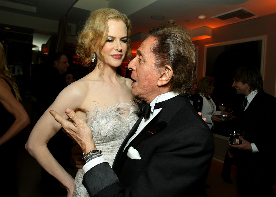 Valentino Garavani, Nicole Kidman / fot. Getty Images