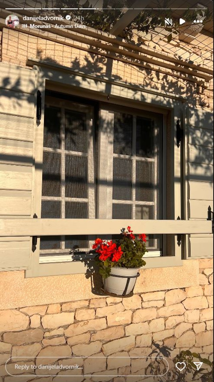 Danijela Dvornik pokazala dvorište