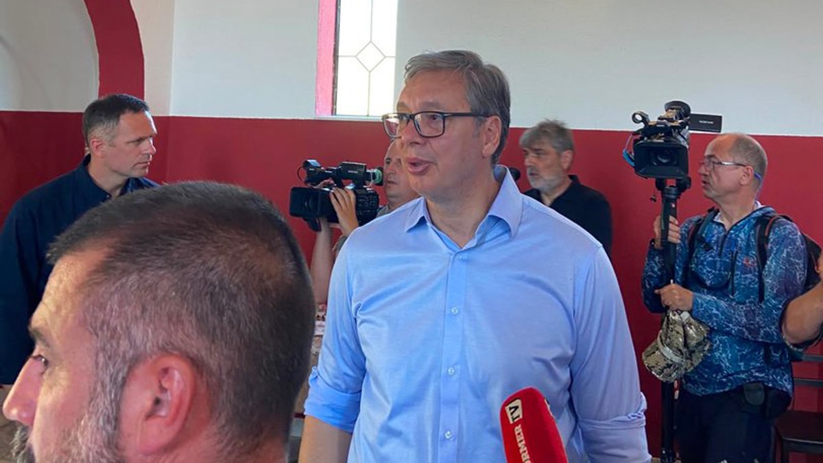 Vučić u Donjim Malovanima
