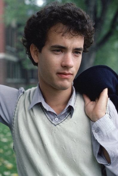 Tom Hanks w 1982 r.