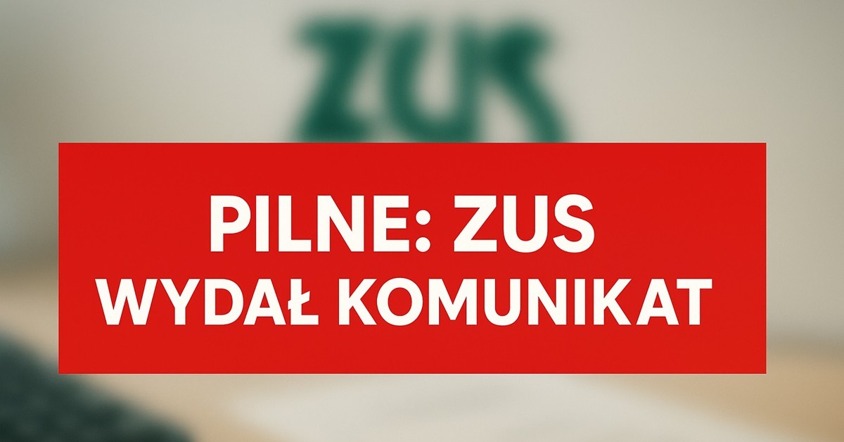 ZUS wydał pilny komunikat: 31 października i 1 listopada możliwe poważne utrudnienia w systemie PUE