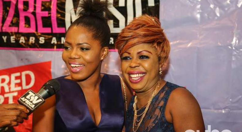 Mzbel and Afia Schwarzenegger 