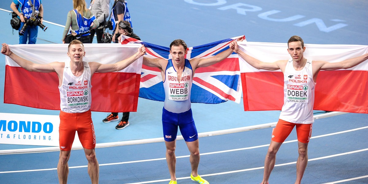 Patryk Dobek halowym mistrzem Europy na 800 m