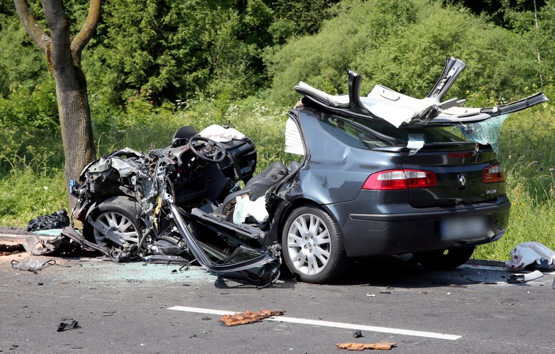 Wypadek na zakopiance w Białym Dunajcu