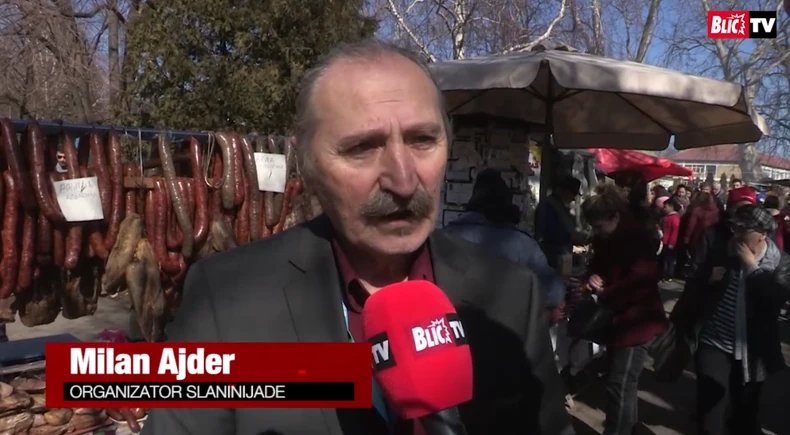 Milan Ajder, organizator Slaninijade u Kačarevu