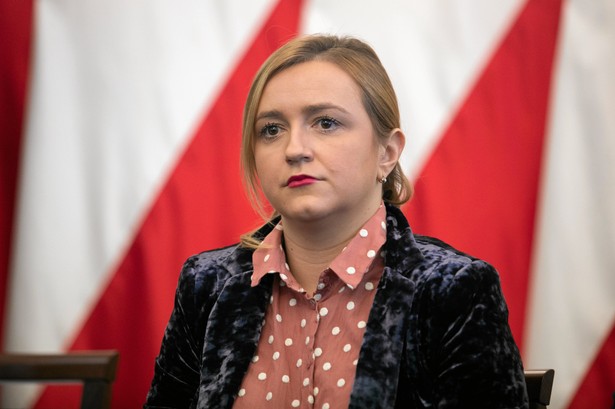 Olga Semeniuk , wiceminister rozwoju w rządzie PiS.