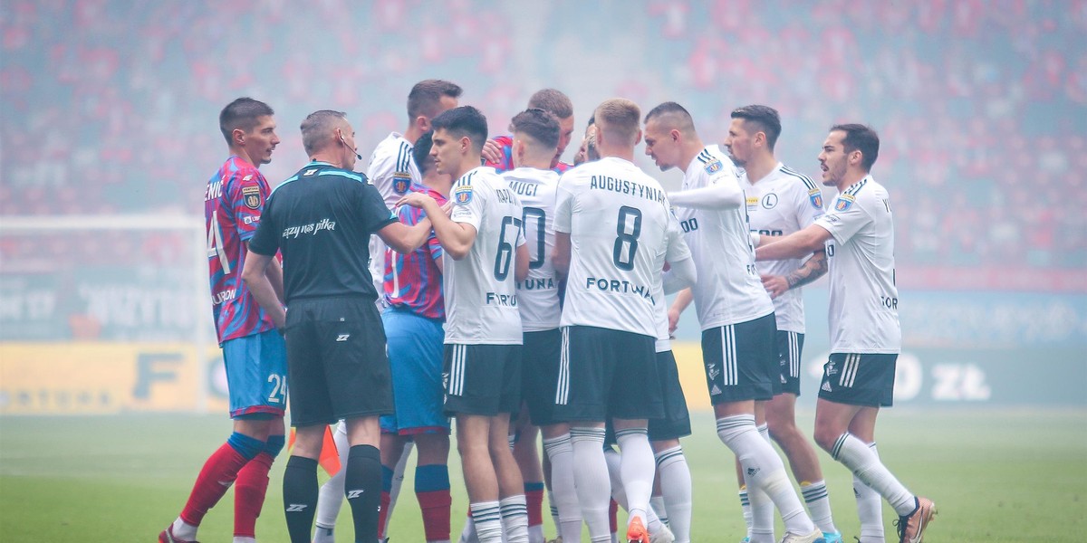 Legia Warszawa - Raków Częstochowa.