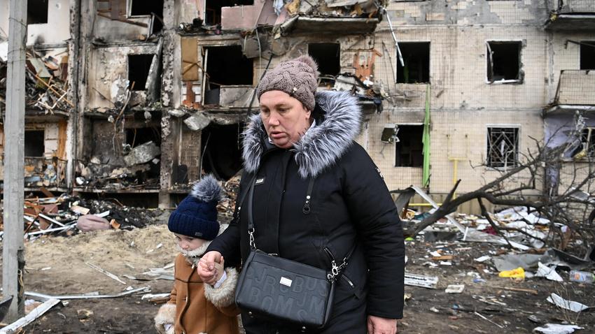 Ukrajna, segítségnyújtás Ukrajna, háború, gyerekek