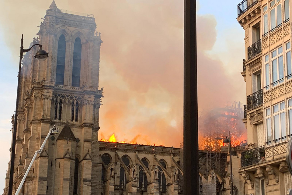 Pożar katedry Notre-Dame