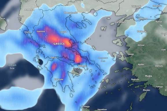 SNAŽAN CIKLON STIŽE U GRČKU Oluje, obilne kiše i sneg u najavi