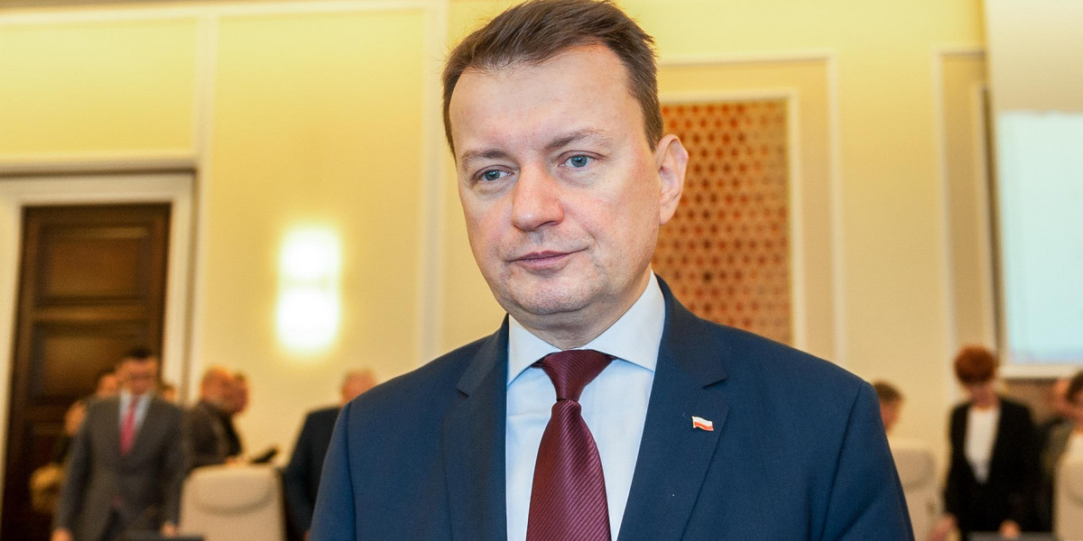 Warszawski ratusz donosi na Błaszczaka do prokuratury