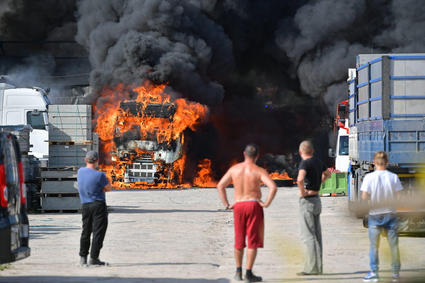 Pożar w Mińsku Mazowieckim