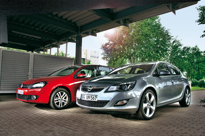 Opel Astra kontra VW Golf: Kompakty bez kompleksów