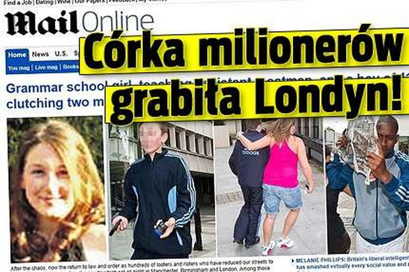 Córka milionerów grabiła Londyn! 