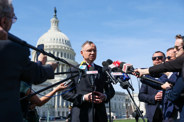 Prezydent RP Andrzej Duda w Waszyngtonie