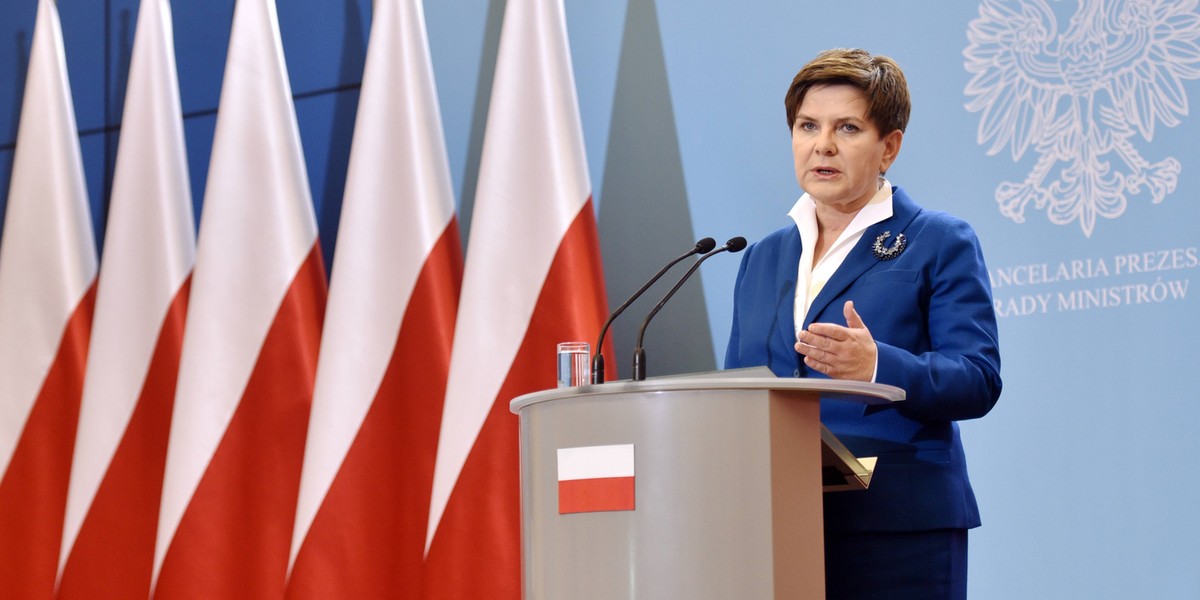 Premier Beata Szydło