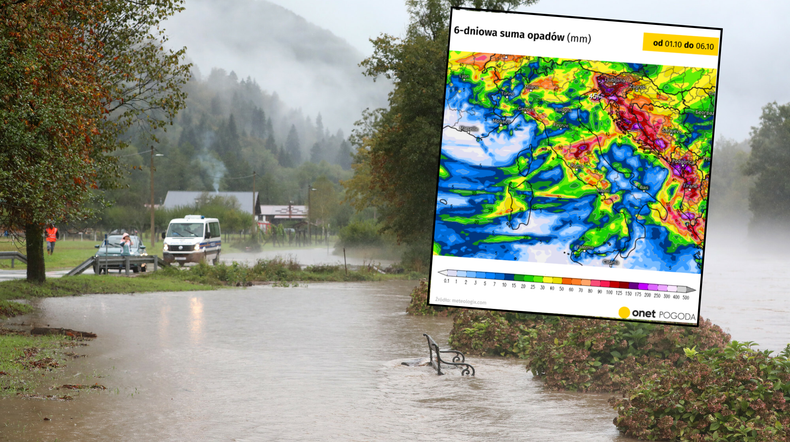 Tworzy się kolejny niż genueński. Ruszy w głąb Europy (mapa: meteologix.com)