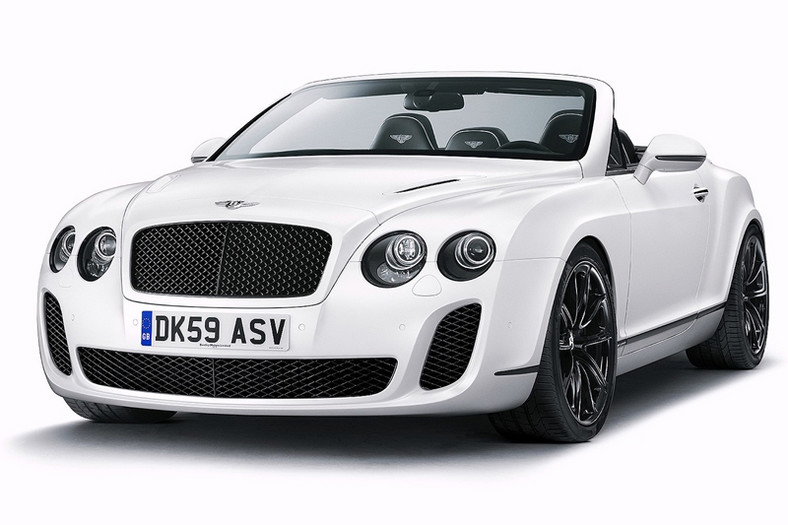 Bentley Continental Supersports Cabrio to najszybszy czteroosobowy kabriolet świata