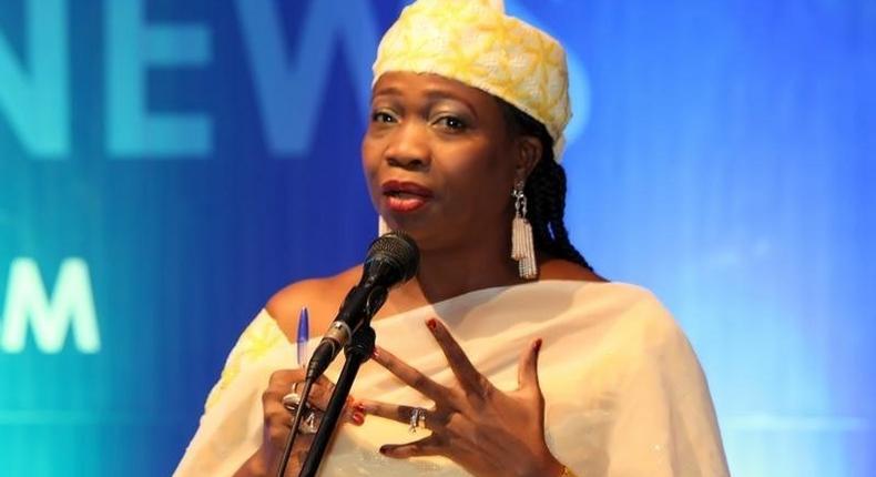 Mrs Abike Dabiri-Erewa, the Chairman, Nigerians In the Diaspora Commission (NIDCOM) [Legit]