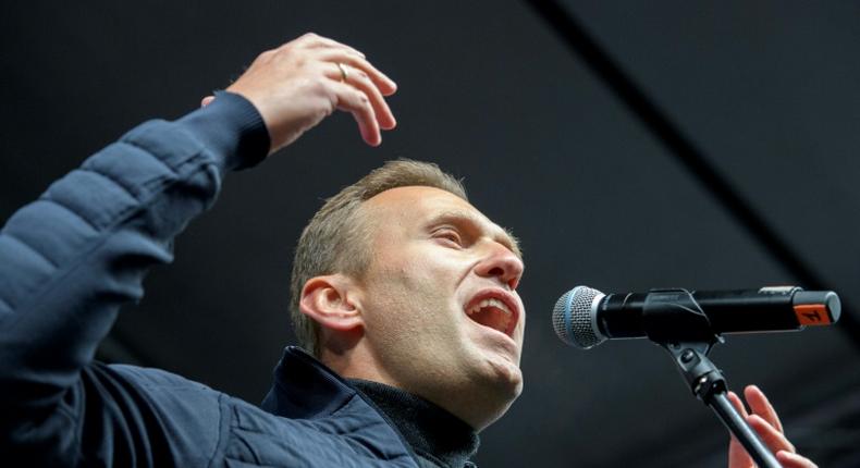 Russian opposition leader Alexei Navalny fell ill on a flight in Siberia last month