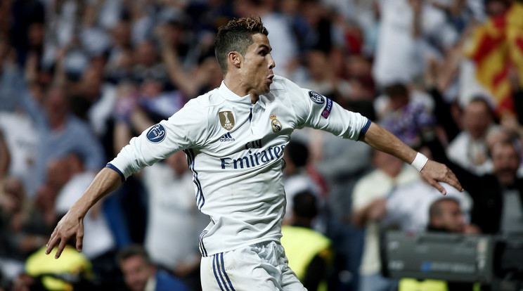 Ronaldo mesterhármast szerzett /Fotó: AFP