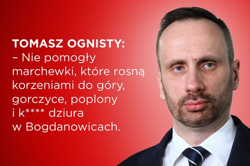 Tomasz Ognisty, asystent Janusza Kowalskiego (na zdjęciu), obiecywał rolnikom pomoc w załatwieniu dzierżawy państwowej ziemi