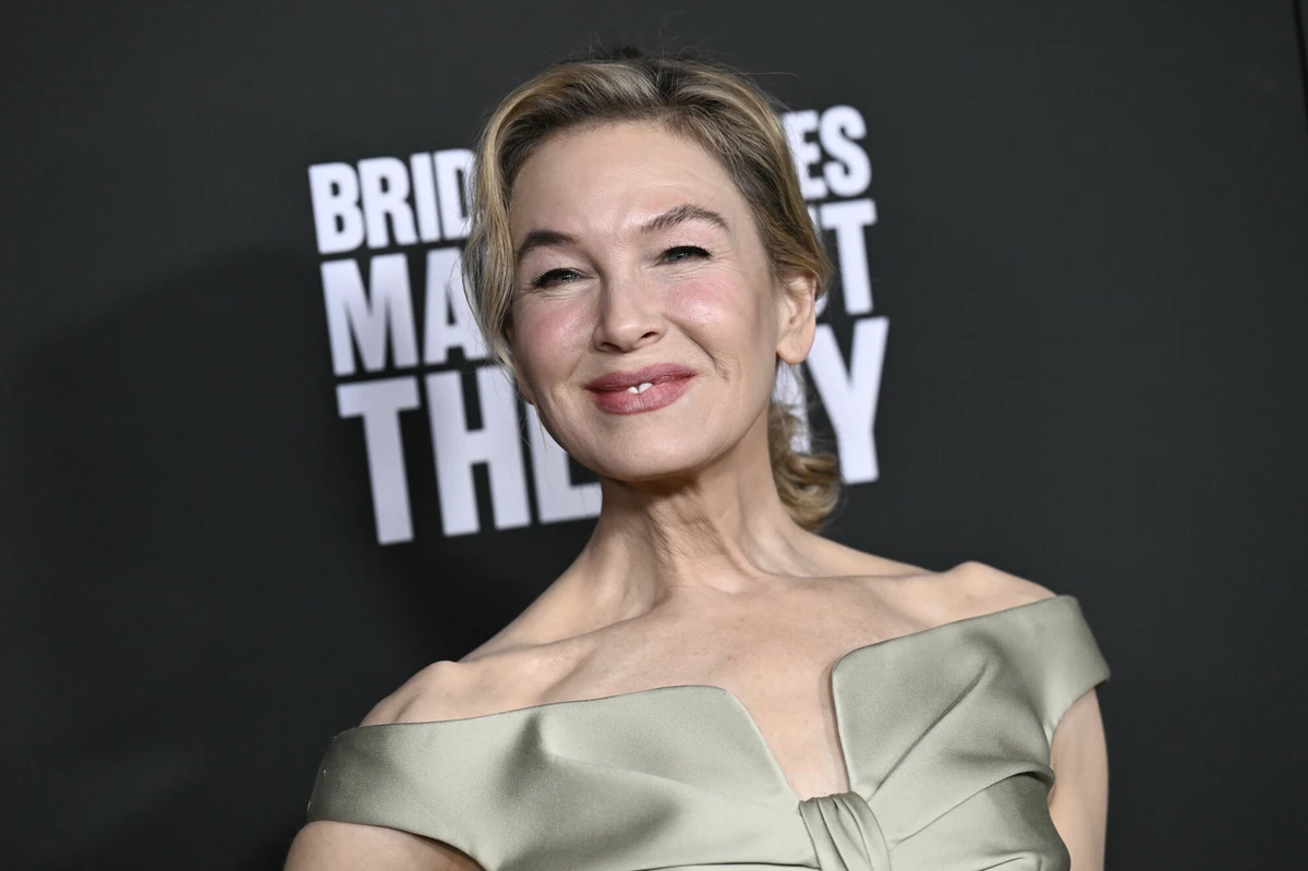 Zjawiskowa Renée Zellweger promuje "Bridget Jones: Szalejąc za facetem". Broni swojej bohaterki!