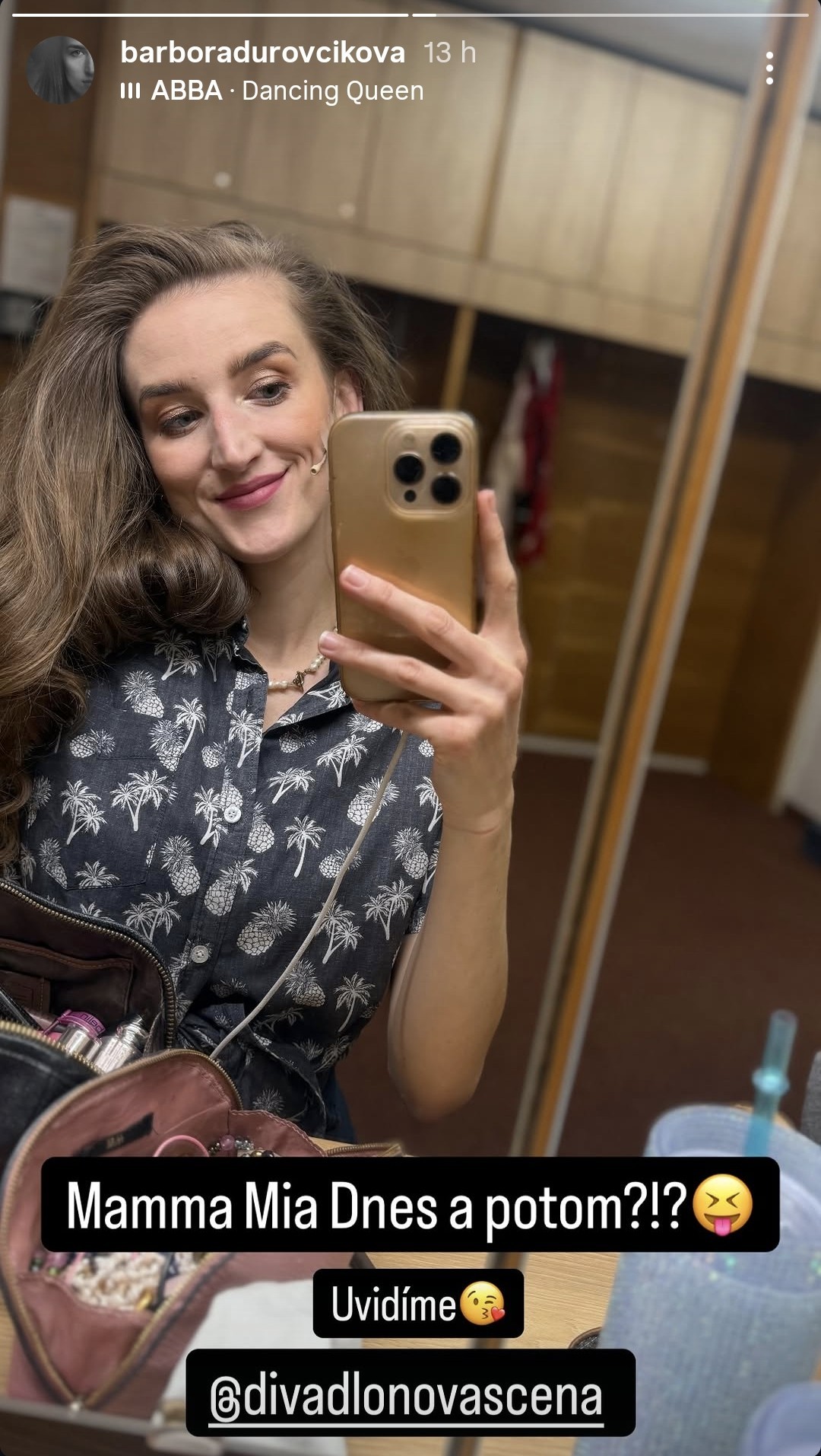 Herečka Barbora Ďurovčíková.