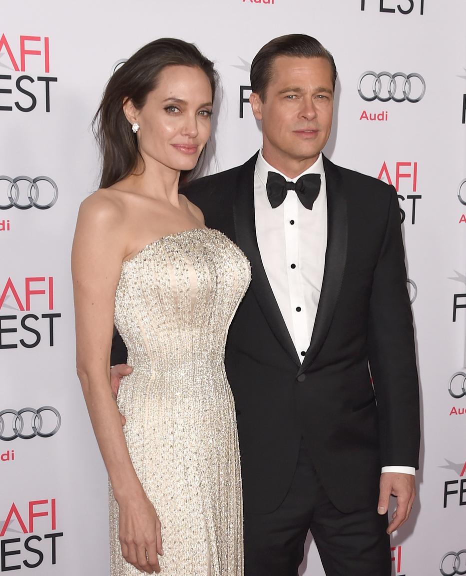 Az év legnagyobb szakítása volt Brad Pitt és Angelina Jolie válása/Fotó: Europress-Getty Images