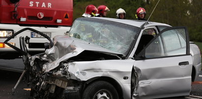 Wypadek na S3! Są ranni, w tym dwoje dzieci!