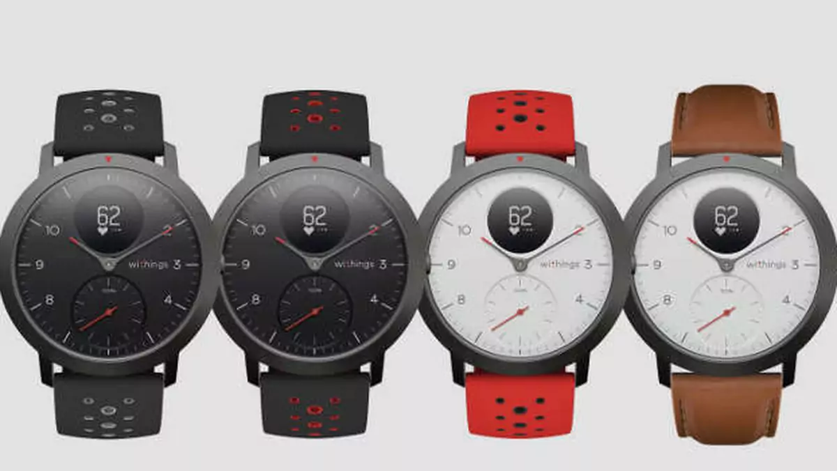 Zegarki Withings Steel HR Sport wytrzymają 25 dni na jednym naładowaniu