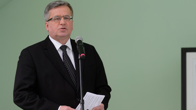 Komorowski: pojęcie języka genderowego wprowadził Kaczyński