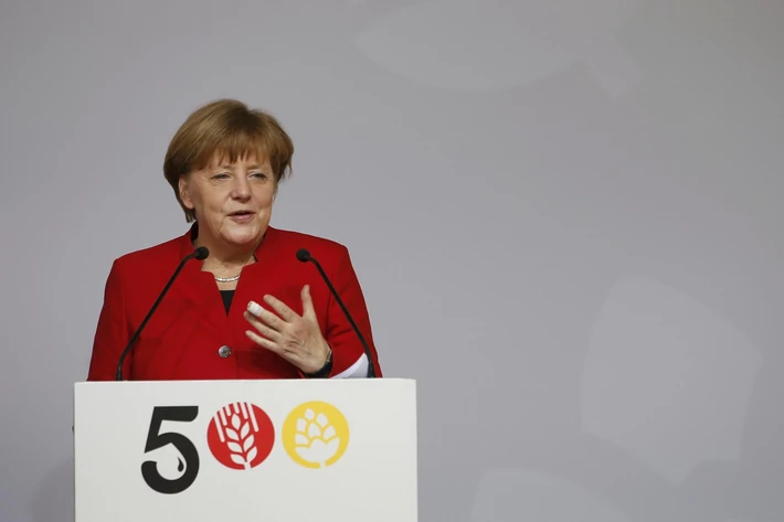 Angela Merkel, "Lider, który działa"