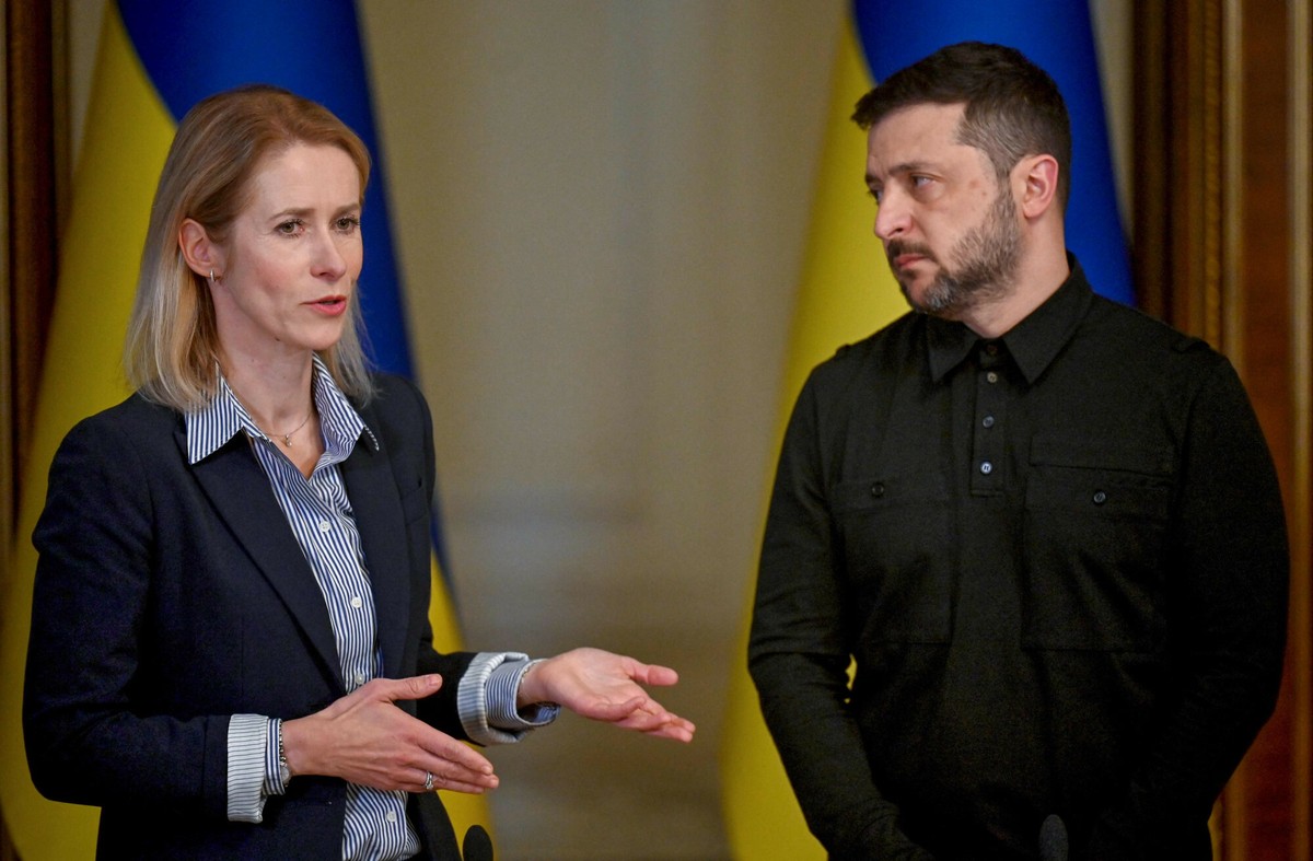 Kaja Kallas i Wołodymyr Zełenski