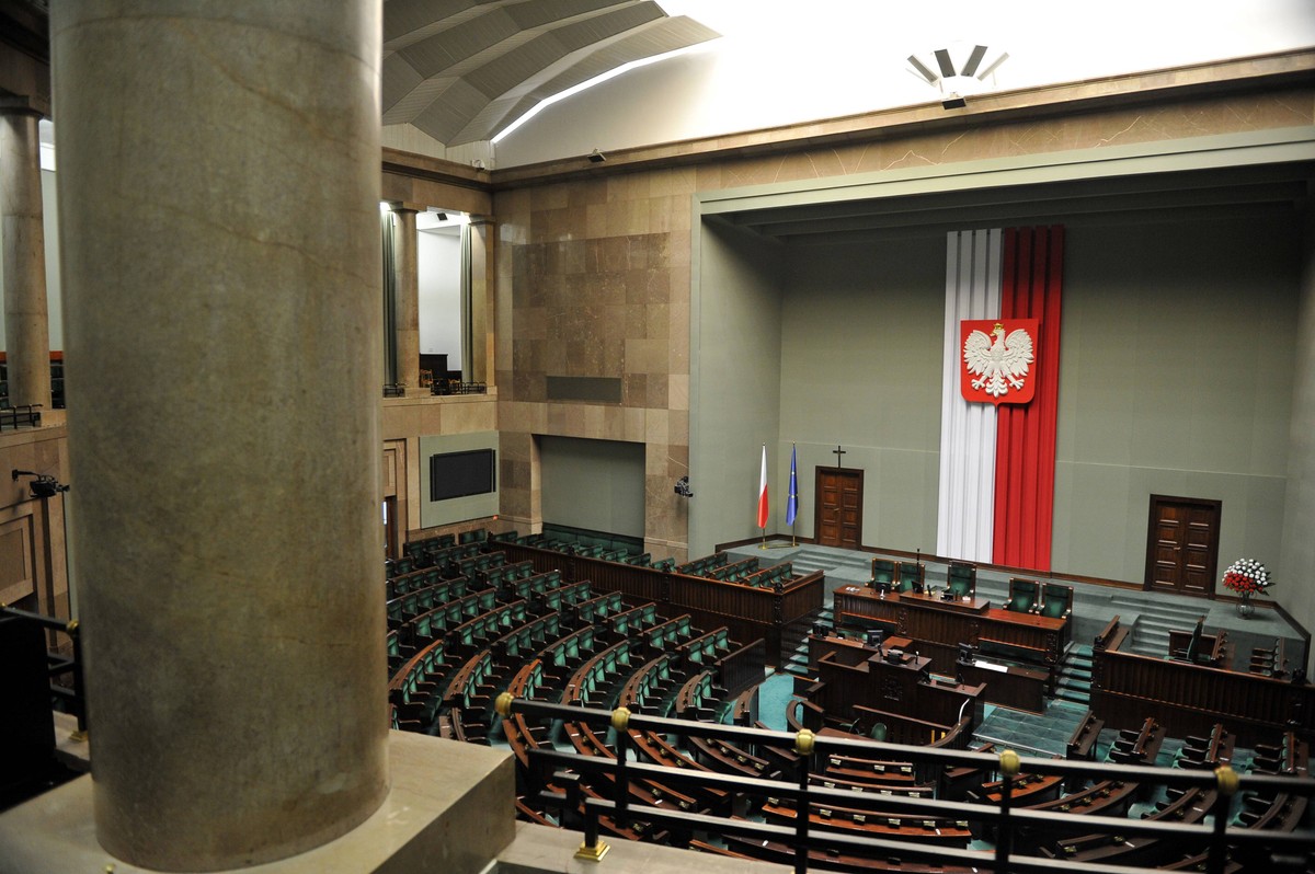 Sala posiedzeń Sejmu
