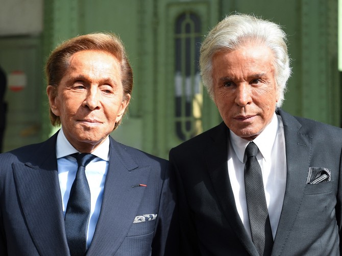 Valentino Garavani i Đankarlo Đameti