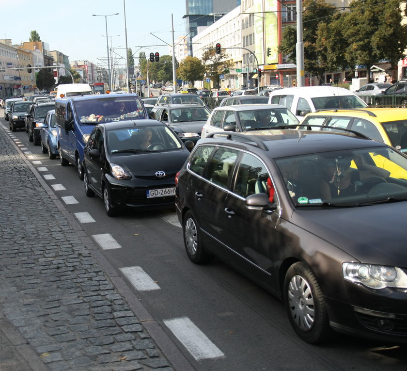 Wypadek na Al. Grunwaldzkiej