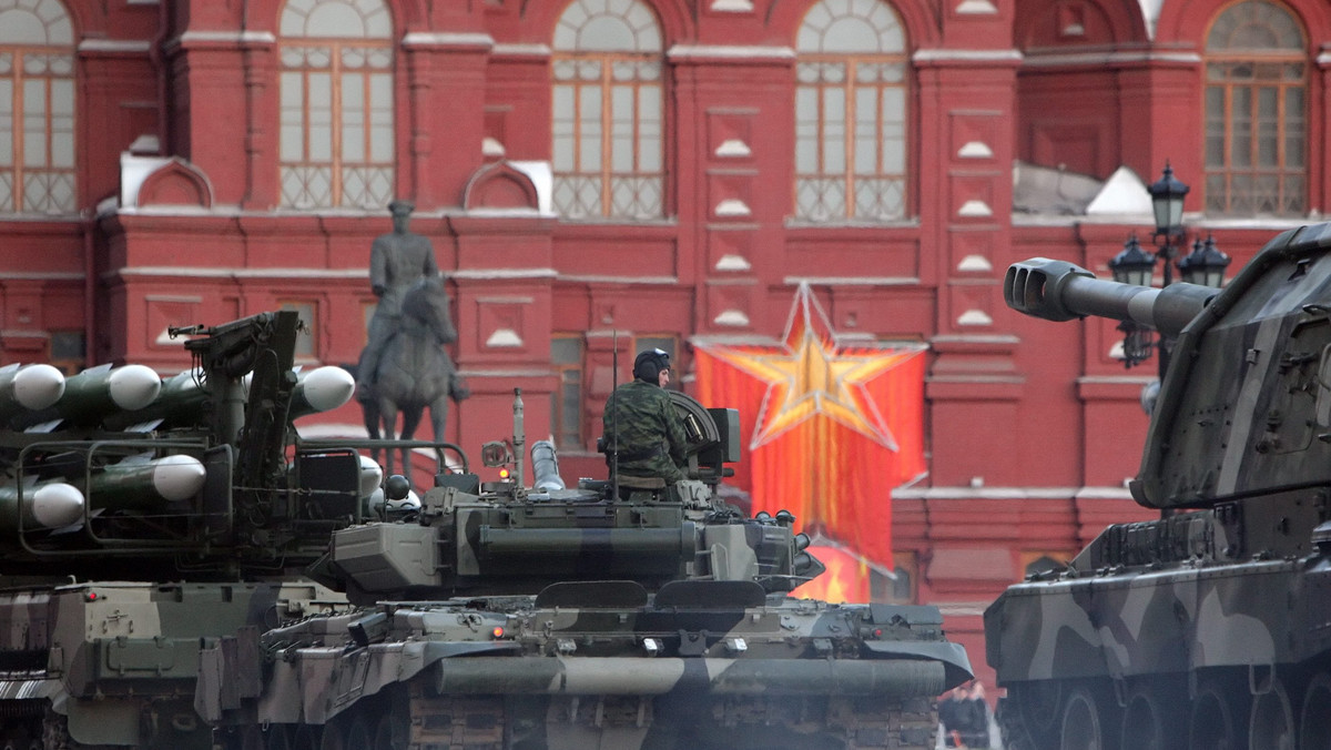 RUSSIA REHERSAL OF THE VICTORY DAY PARADE