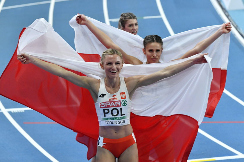 Lekkoatletyczne Hme Polska Sztafeta Kobiet 4x400 M Z Brązowym Medalem